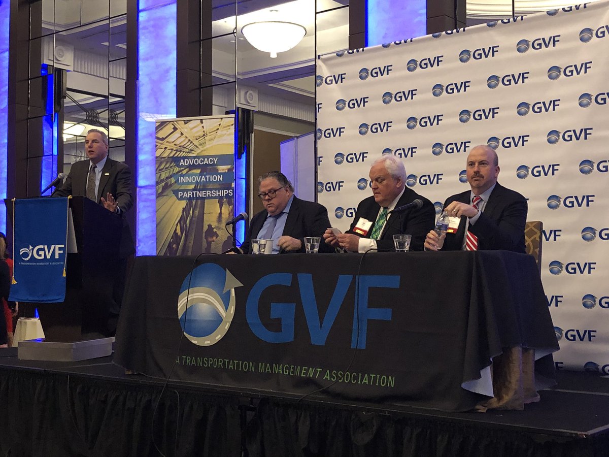 Clean up hitters from the PA State House of Representatives at the @GVFTMA #LegislativeBreakfast include @RepTimBriggs Rep Tim Hennessey (Transportation Committee Chair) and @RepBradford speak about transportation priorities critical in region, incl. #KoPRail. @mcmahonassoc