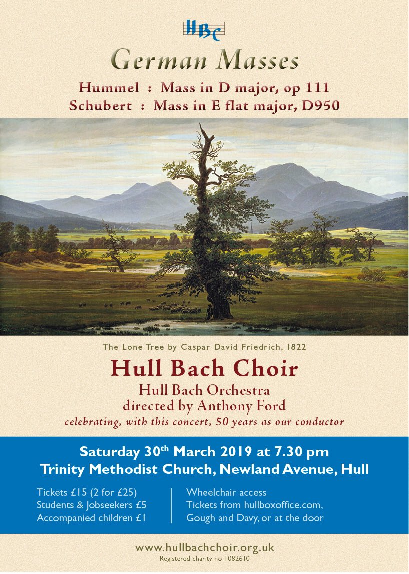 HullBachChoir's tweet photo. 50th anniversary concert coming up! https://t.co/QgAZgzXpzd