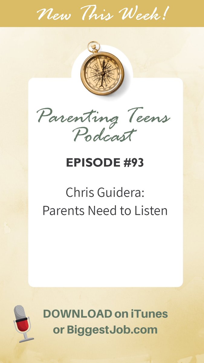 We talk with Hyde alumni parent Chris Guidera on this week's #ParentingTeens podcast about parents needing to listen ow.ly/wJED30nYBKT #HydeFamily