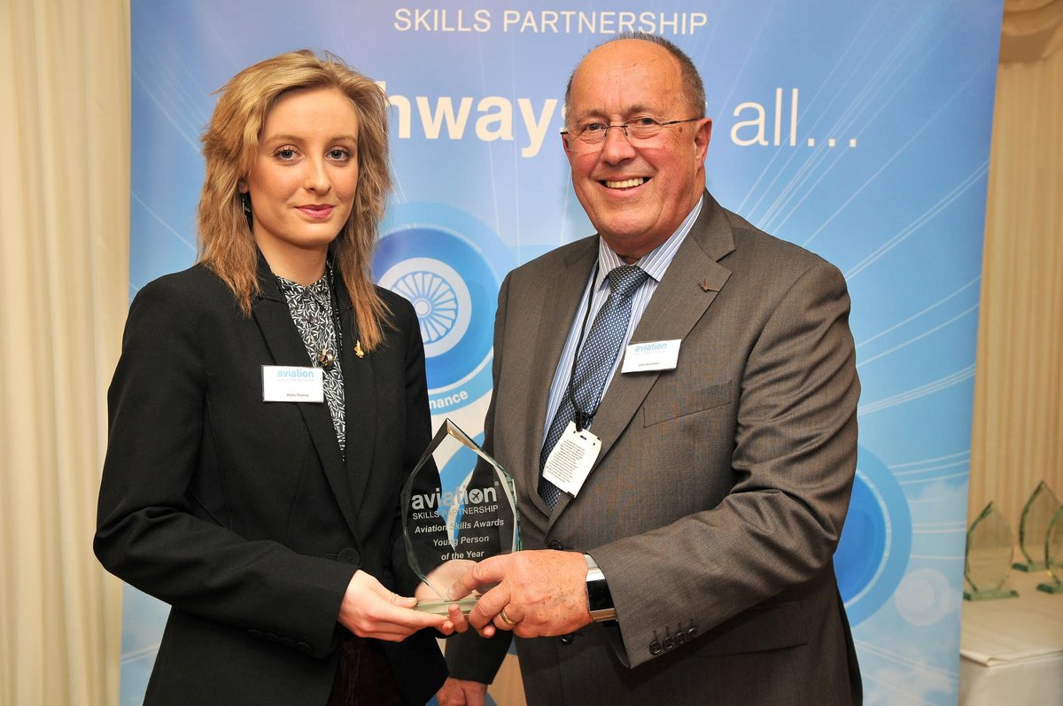 SkillsAviation's tweet photo. The Aviation Skills Awards Winner 2019 Announcement π
Young Person of the Year Award
Hollie Thomas, KLM UK Apprentice https://t.co/AL4lDqxUqS