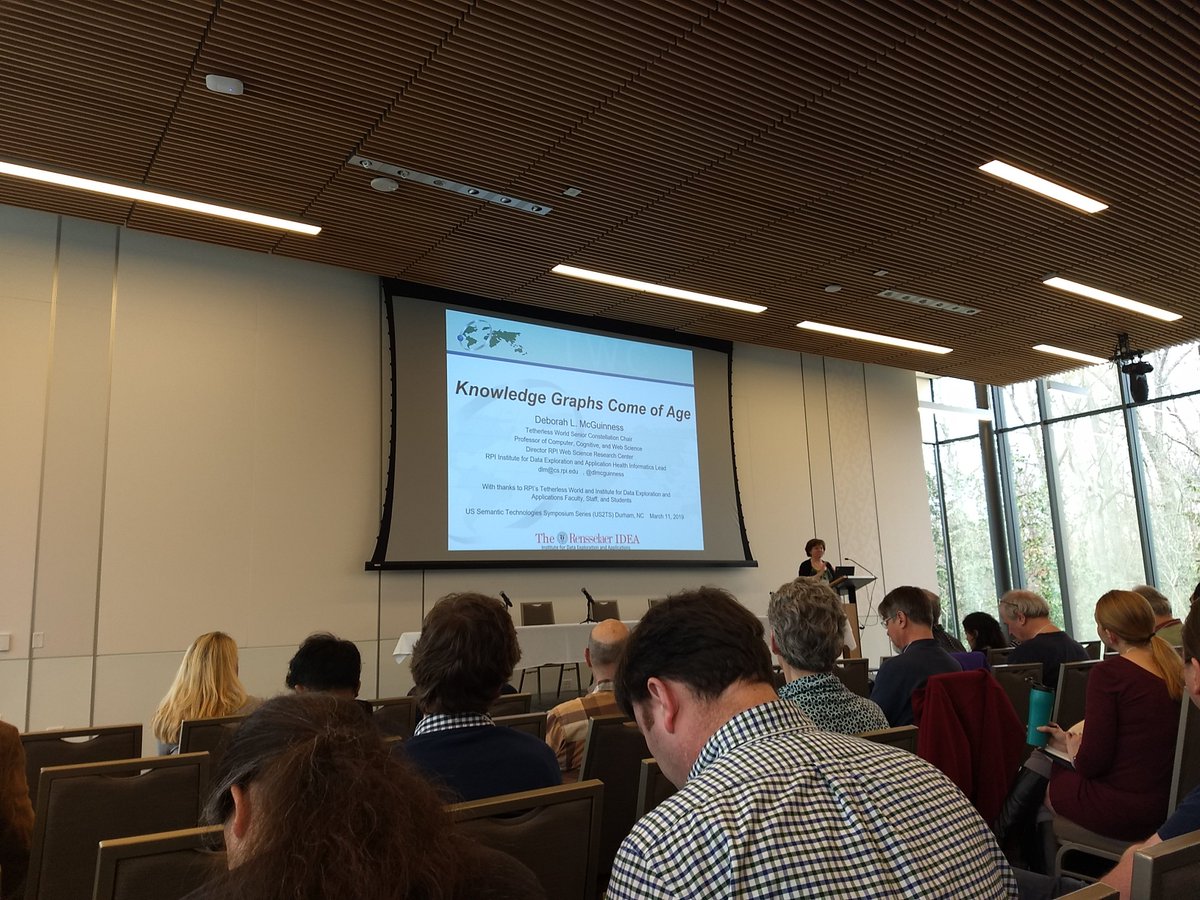handekucuk's tweet image. US2TS at Duke! Great talk by Debra McGuiness! How do we evolve ontologies and maintain them? #us2ts #OntoloBridge