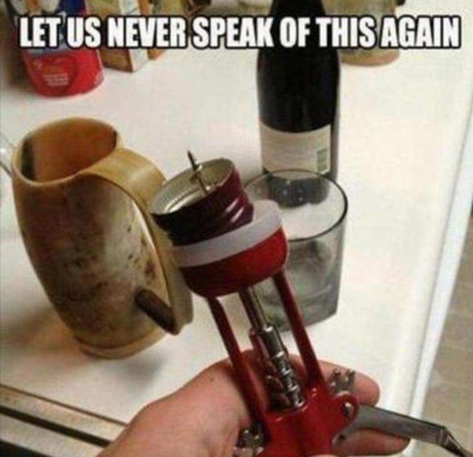 MassbachRidge's tweet photo. We promise this will never happen with our wines! 🍾 https://t.co/zUWwjt85aw