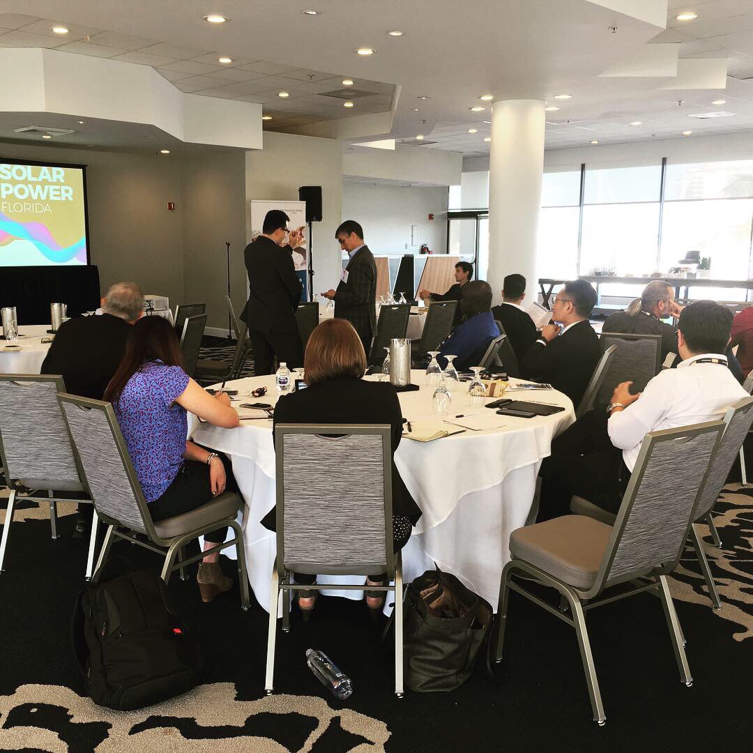 SPIConvention's tweet photo. Kicked off #SolarFL with a deep dive in solar across the Caribbean &amp; South American Region! Share your 📸 using our hashtag! https://t.co/MIPz3zu1VF