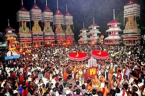 ir_elevant_'s tweet photo. Today is Bharani nakshatra day of the month of Kumbham according to Kollavarsham (Malayalam calendar)
Auspicious festival day of Bhagavati, mother Goddess #Bhadrakali
For the people of Onattukara, today is the festival of Chettikulangara Devi, their Bharadevata
#GodsOwnCountry https://t.co/2njscsQCxW