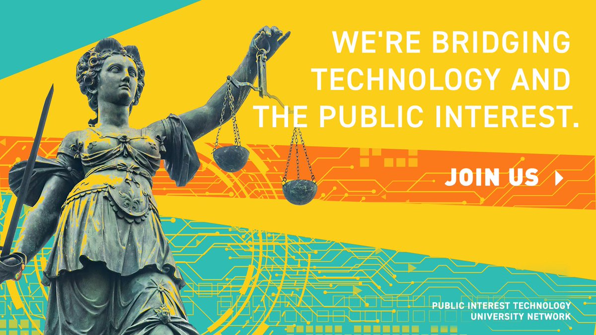 Today <a href="/NewAmericaPIT/">New America Public Interest Tech</a> launches the Public Interest Technology University Network, a partnership with <a href="/FordFoundation/">Ford Foundation</a>, <a href="/Hewlett_Found/">Hewlett Foundation</a>, and 21 colleges &amp; universities that aims to cultivate the next generation of civic-minded technologists #PublicInterestTech newamerica.org/public-interes…