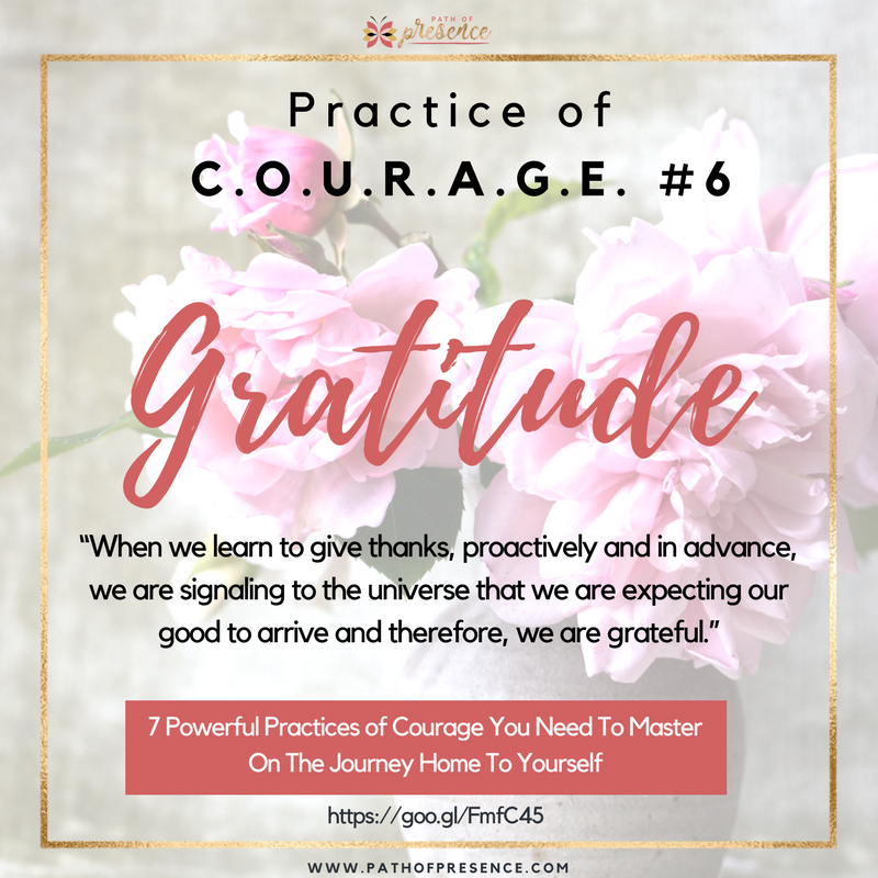 pathofpresence's tweet photo. A year ago we published "7 Powerful Practices of Courage You Need To Master On The Journey Home To Yourself" Sharing GRATITUDE and Courage today.  https://t.co/TKP2Mgi44g #courage #fearless #Heart https://t.co/7FkefZQbg6