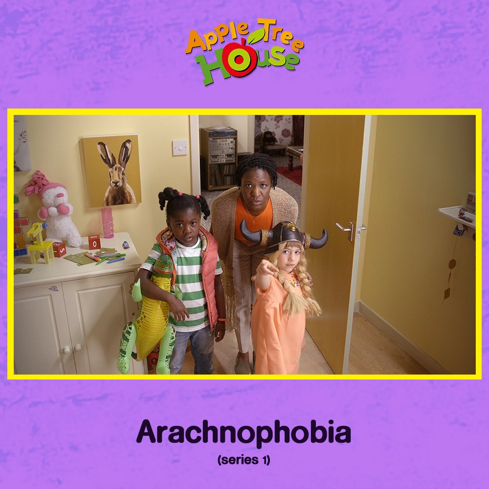 Calling all caretakers, there is a spider on the loose! 🕷🕸  Today on <a href="/CBeebiesHQ/">CBeebies Parenting</a> at 5:30pm!

#AppleTreeHouse