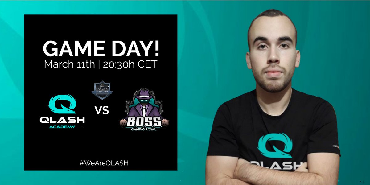 #QLASHAcademy 🐉

⚔️ Game day! <a href="/Alliance1League/">Alliance League</a> VS <a href="/BossGamingClub/">Boss Gaming</a> | 20:30h EU CET ⚔️

We wish them good luck! 🤝

⚔️ ¡Día de partido! <a href="/Alliance1League/">Alliance League</a> VS <a href="/BossGamingClub/">Boss Gaming</a> | 20:30h EU CET ⚔️

¡Deseamos buena suerte al rival! 🤝

#WeAreQLASH #QLASHarmy