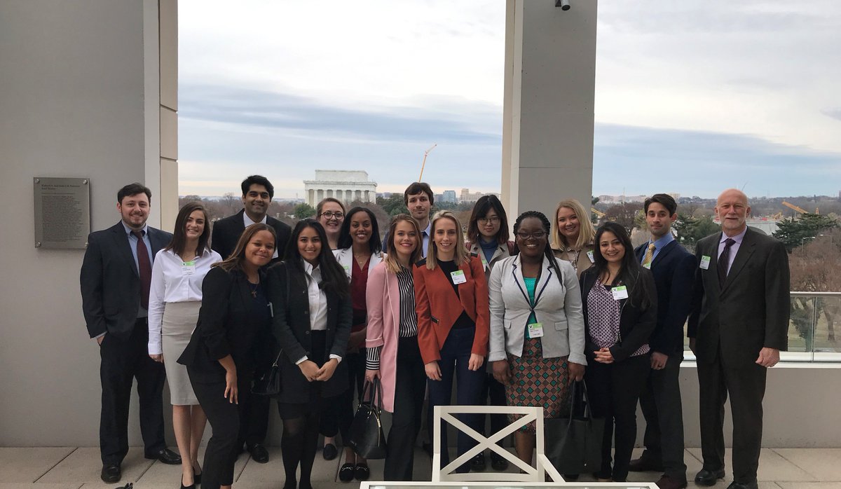 BUPardeeSchool's tweet photo. One of the first stops on the 2019 #PardeeInDC trip is @USIP! https://t.co/vFbxll0eSG