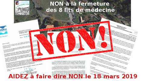 Pétition #StMartinVésubie  La fermeture des 8 lits de Médecine est imminente Le 18 Mars 2019 , 1 Commission de l’ARS doit rendre son avis. Si le dossier est effectivement examiné lors de cette séance, on ne disposera plus que de lits d’EHPAD change.org/p/directeur-g%…