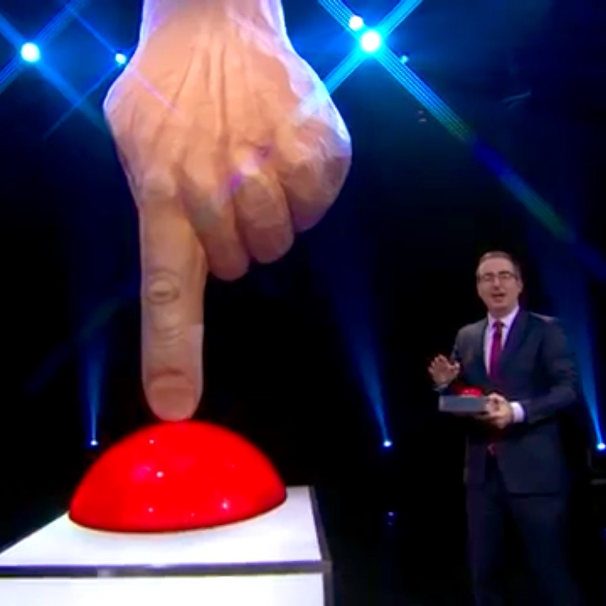 scottgerber's tweet image. Genius... @AjitPaiFCC, might want to get on this, yea? #stoprobocalls. Thanks @iamjohnoliver