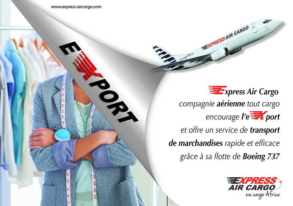 XpressAirCargo's tweet photo. "Nous mettons une capacité additionnelle pour soutenir les exportations tunisiennes!"
#export #cargo #air_freight #ExpressAirCargo #Fret #Aviation #Aéroport #ParisCDG #Paris #Tunis #Boeing #Boeing737#BoeingLove#BestPrice #BookNow #aircraft #planes #textile  #fashion_designer https://t.co/YmVQzo2bGN
