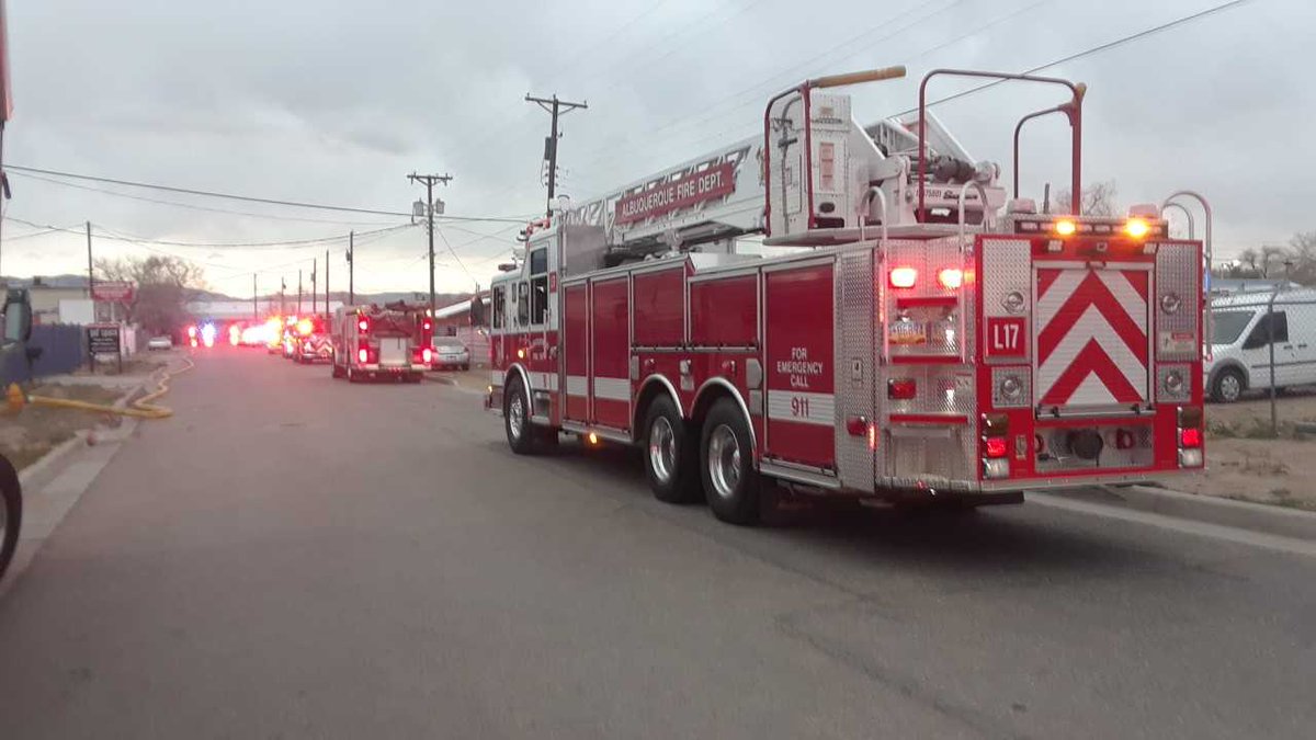 Happening now: <a href="/abqfire/">Albuquerque Fire</a> crews are responding to a commercial structure fire at 103 Aztec Rd. NW.