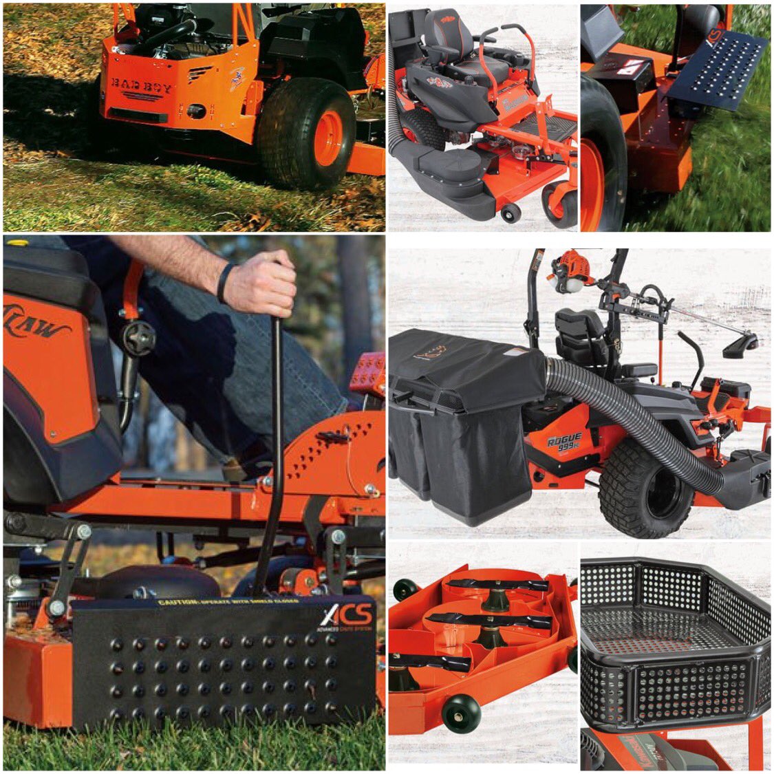 Take your lawn to another, awesome level with Bad Boy Mowers approved accessories that’ll let you create the yard you've been dreaming of! Check out the options and come by Chauvin Bros. Tractor to trick out your Bad Boy! badboymowers.com/bad-boy-shop/z…