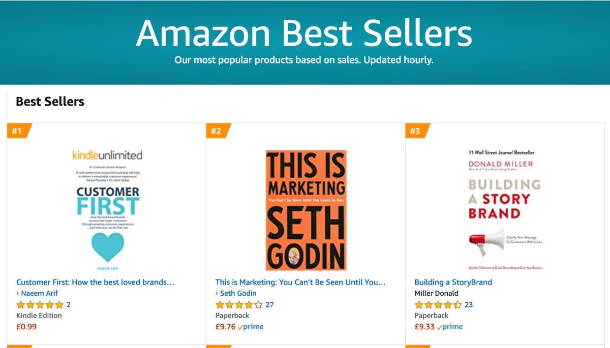 Wow fantastic day No1 #BestSeller Multiple Categories Humbled by YOUR love & support Personal note, we've knocked off #SethGodin from the top spot in one of the categories. Special Thanks @ARPriestley @GBChamberBoss @DanielPriestley @andy4wm @ARPriestley #CustomerFirst #NACBBF