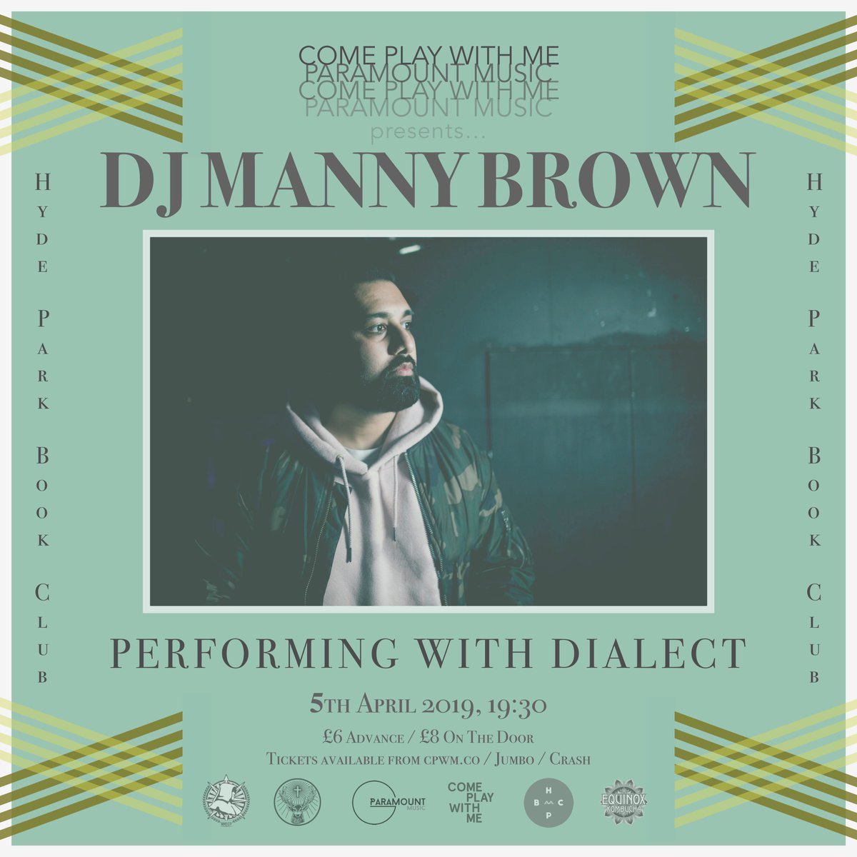 Excited to announce our #DJ for the night at @Dialectgrimewy #Single Launch # Party!!! <a href="/MannyBrown01/">Manny Brown</a> will gracing the stage!!!
Tickets available > musicglue.com/cpwm/events/20…