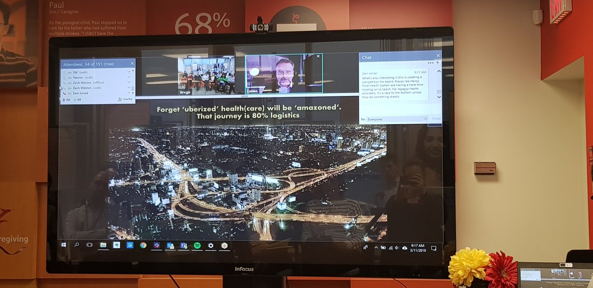 Bvdnheuvel's tweet photo. Forget 'uberized', health(care) will be 'amazoned'. The journey is 80% logistics.
Thank you @lucienengelen for joining our @SEFutures Open Book Club! #AugmentedHealth https://t.co/sjKBkt8Wqj