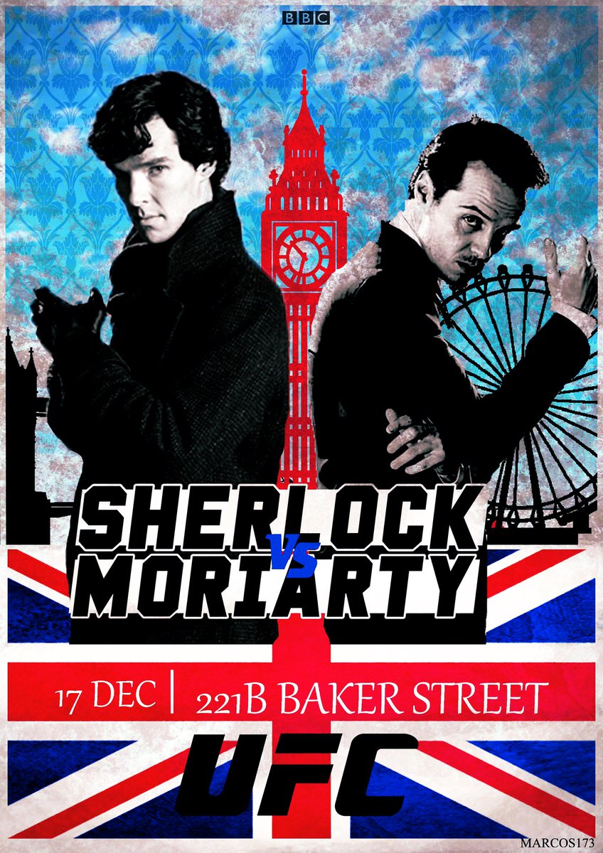marcosple173's tweet photo. #UFC #illustration #Sherlock #art https://t.co/OH3FMj83WB