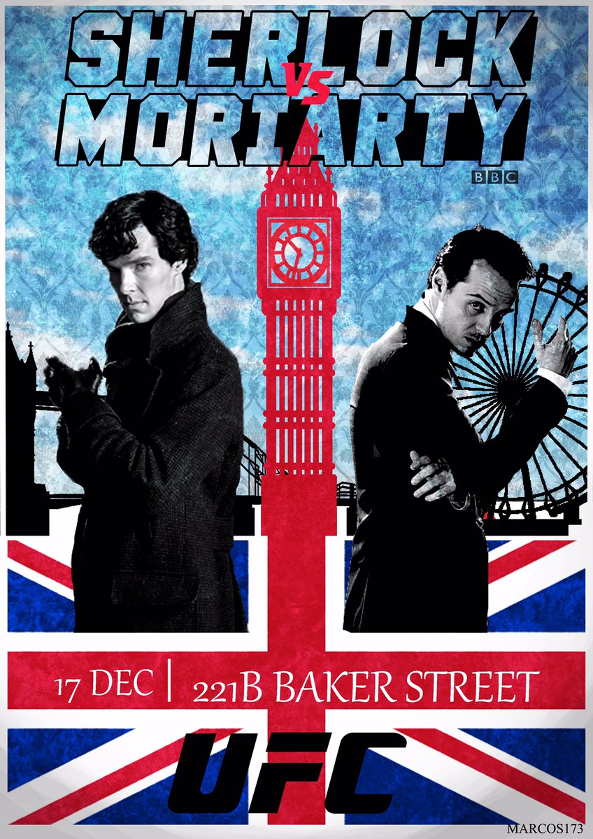 marcosple173's tweet photo. #UFC #illustration #Sherlock #art https://t.co/OH3FMj83WB