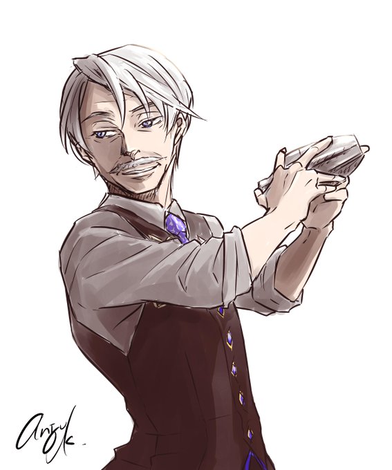 バーテンダーのtwitterイラスト検索結果 古い順