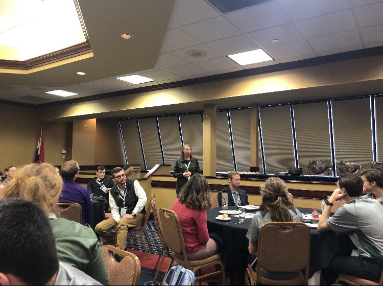 Feeling recharged after another successful CFM convention this past weekend! Conservation Leadership Alumni took the time to speak to current students Saturday and we are feeling inspired and ready for the challenges and opportunities that await us!