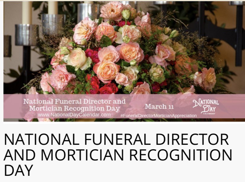 Nationalfuneraldirectorday Hashtag On Twitter