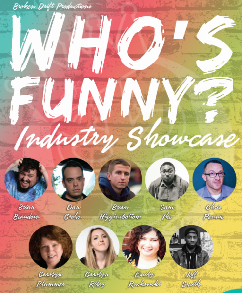 THIS WED: See Boston's finest comedians at "Who's Funny" an industry showcase for industry and normies like YOU! 

FEAT: <a href="/TheSamIke/">Sam Ike</a> <a href="/DanCrohn/">Dan Crohn</a> <a href="/brianhiggi/">Brian Higginbottom</a> <a href="/whynoeasynames/">Chris Pennie</a> <a href="/crileyariver94/">carolyn riley</a> <a href="/CarolynPlummer1/">Carolyn Plummer</a> @EmilyRuskowski <a href="/Ehjentsmith/">J Smitty</a> <a href="/BeaudoinBrian/">Brian Beaudoin</a>

TIX: buff.ly/2VPxAKj