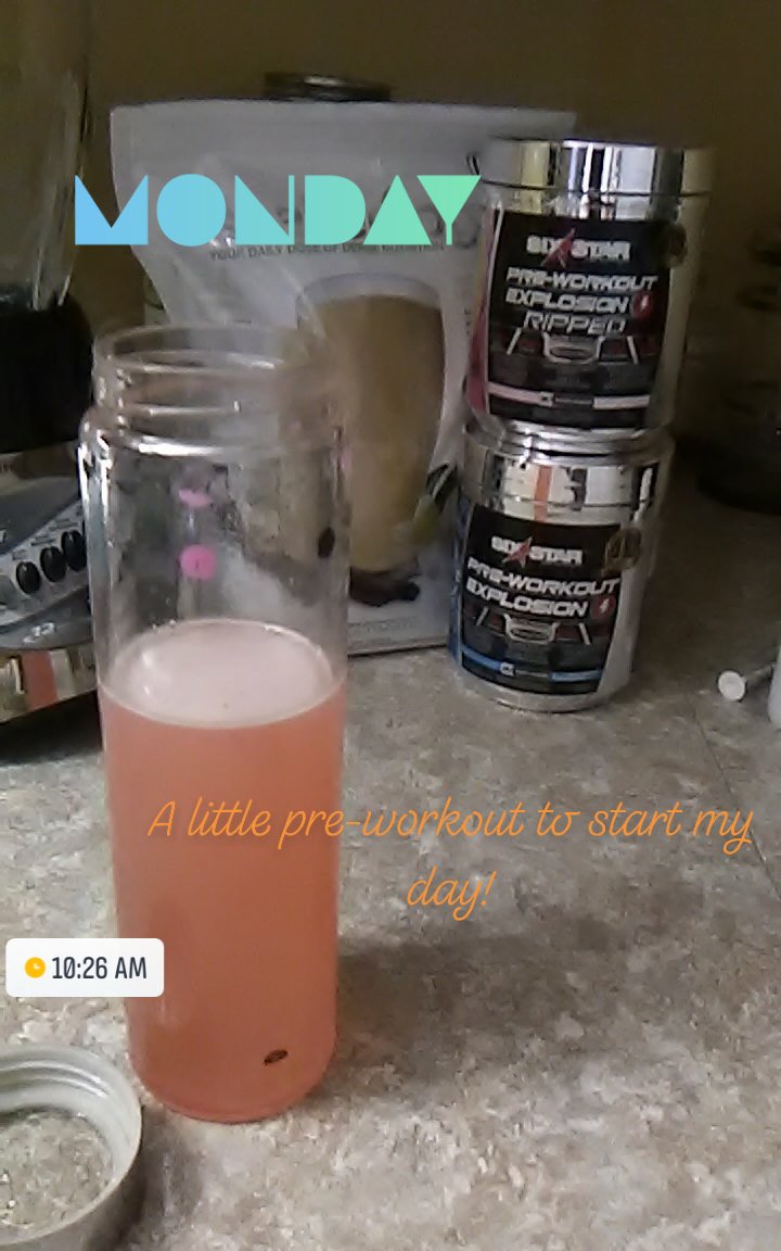 snapshotally's tweet photo. How I start my days! I get a kick start from my energy drinks.
#healthylifestyle #workout #mylife https://t.co/9URfuLZwyx