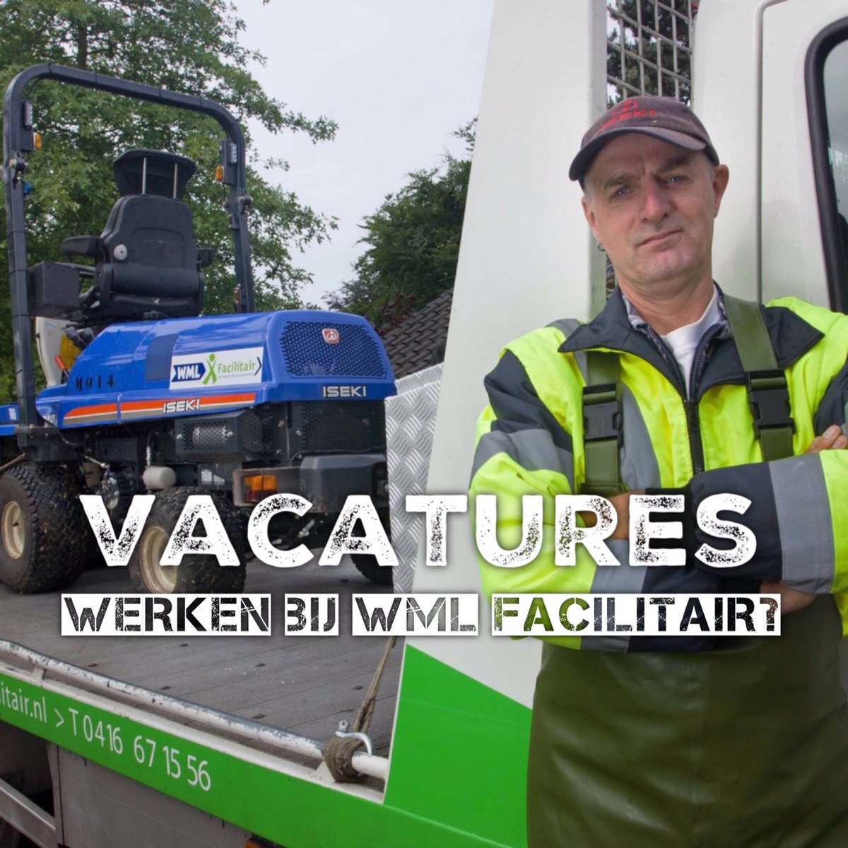 Wij zoeken nieuwe collega's! Een projectleider groen, een voorman en een medewerker groenvoorziening plus. Interesse? Neem contact met ons op of kijk op wmlfacilitair.nl/over/werken-bi…