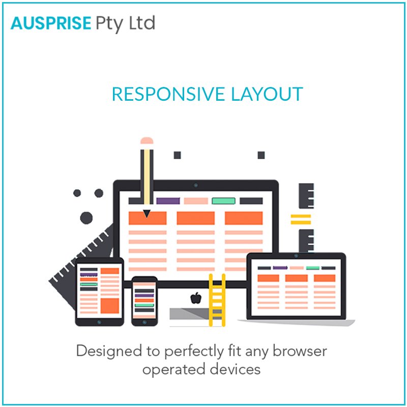 ausprise's tweet image. Make your site #responsive to make your business looks great everywhere by availing our responsive #web_design_service that ensures the best #screening experience. Contact us for best #responsive_web_design :- ausprise.com.au