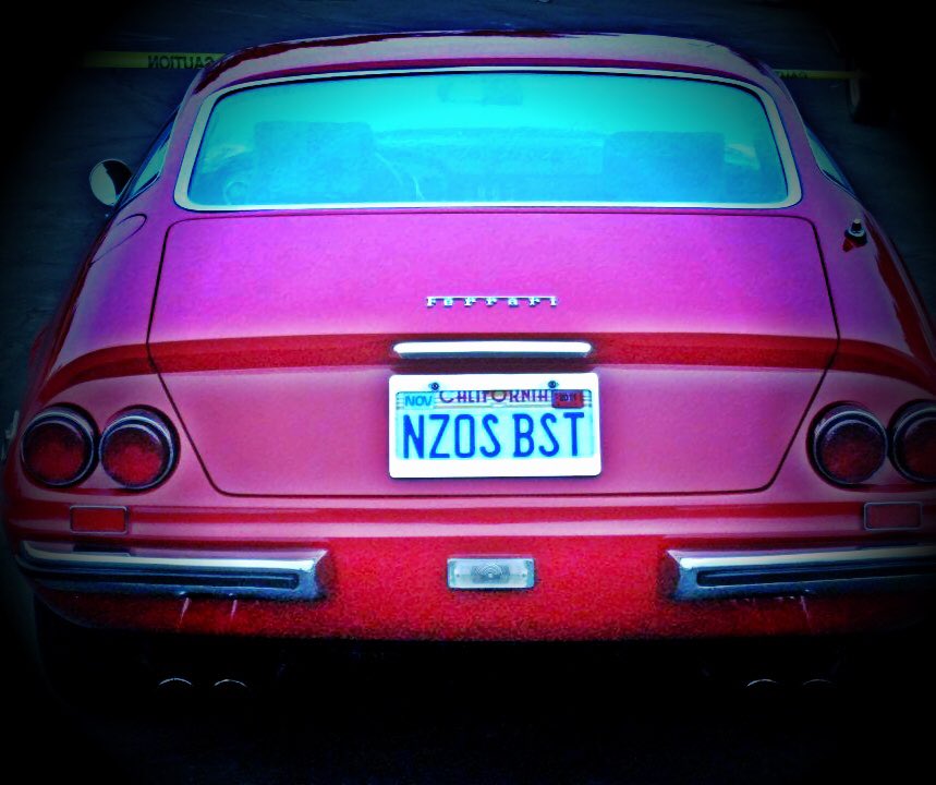 DecksByTheBeach's tweet photo. @ferrari @licenseplateparty69 #classiccars #customplates #decksbythebeach #vanityplates #customlicenseplates #tags #cars #autos #photography #iphone8 #humor https://t.co/2Nd84XVesE