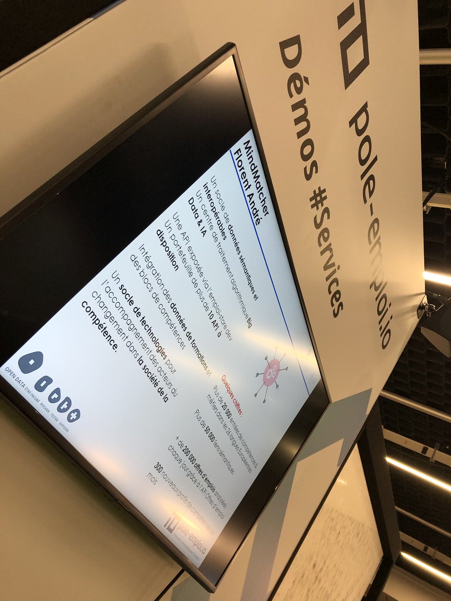 MindMatcher_org's tweet photo. @MindMatcher_org est présent au village des startups du salon @bigdataparis à l’invitation de @pole_emploi, à l’occasion du lancement de la nouvelle plateforme @poleemploi_IO! #openinnovation #bigdata #tech => Prochaine intervention à 17h ! https://t.co/Mm4Rb9KjHR