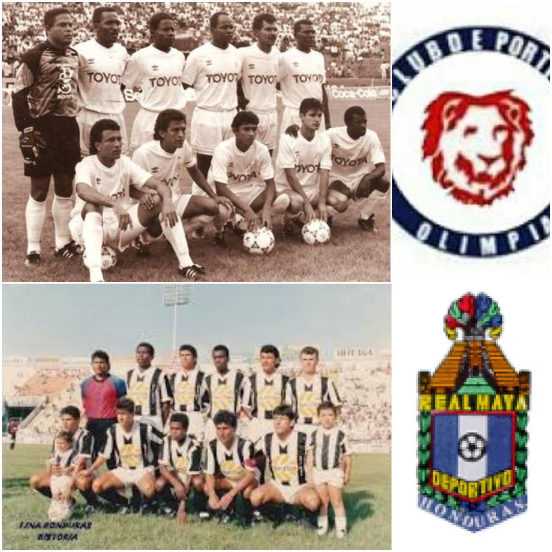 wilcruzg82's tweet photo. Hoy en 1993; se juega el famoso partido de 105 min (90+15 min descuento) entre el @CDOlimpia y #RealMaya ; ese partido lo gano Olimpia 3-2 (despues de ir perdiendo 1-2) con 2 "⚽️" de Denilson despues del tiempo reglamentario al min'92 (penal) y al min'96
Arbitro: Oscar O. Lopez https://t.co/E3vupyEshF