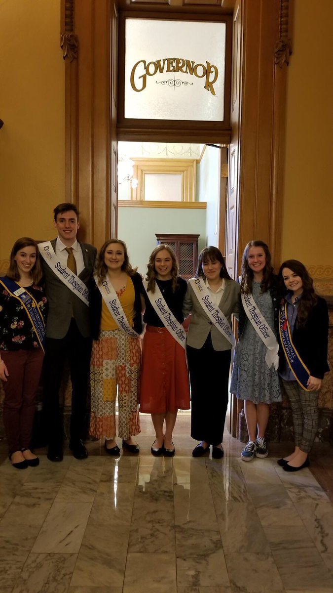 Kansas STOs and ITOs are at the Capitol in Topeka today advocating for Theatre in our Schools! #TIOS19 #TheatreInOurSchools