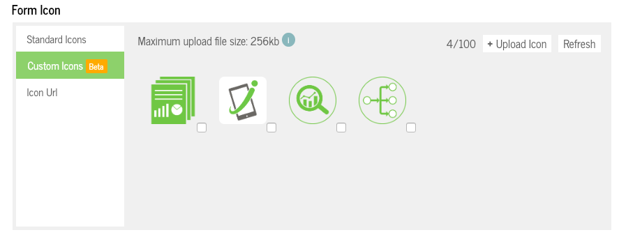 zerionsoftware's tweet photo. iForm users: Ready to say goodbye to Box and DropBox? You can now upload your own custom form icons directly into iFormBuilder for use and storage! #thezerionway #newrelease https://t.co/MP5UxNrDAS