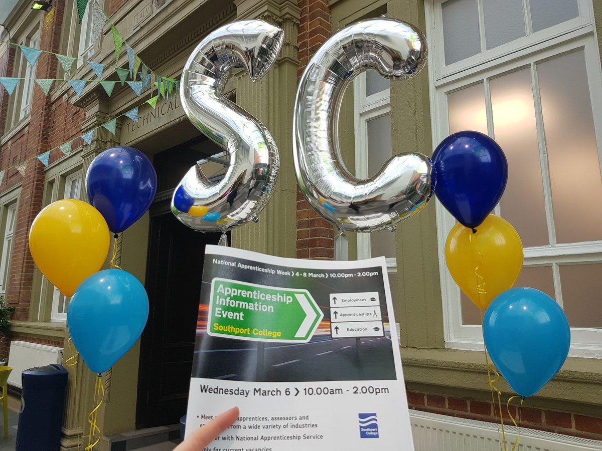 Our apprenticeship fair went down a storm last Wednesday! We would like to thank all who attended, especially those who took time to talk to students about career prospects! @SONHStrust @FletchersLegal <a href="/RoyalNavy/">Royal Navy</a> @NCS <a href="/EFTGroupLtd/">EFT GROUP LTD</a> <a href="/ENGIEgroup/">ENGIE</a> <a href="/LattimerGroup/">Lattimer Group</a> <a href="/HESouthport/">Southport College University Centre</a>