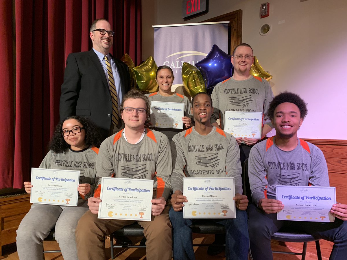 RHS Academic Bowl Team is #6 out of 20 schools in the Eastern regionals. We only have three first-year AB players. We are ready for next year! Good job!
#1 Maryland SD  #2 EDCO (Boston) #3 RSD (Rochester) #4 Lex (NYC) #5 MPS (Boston)