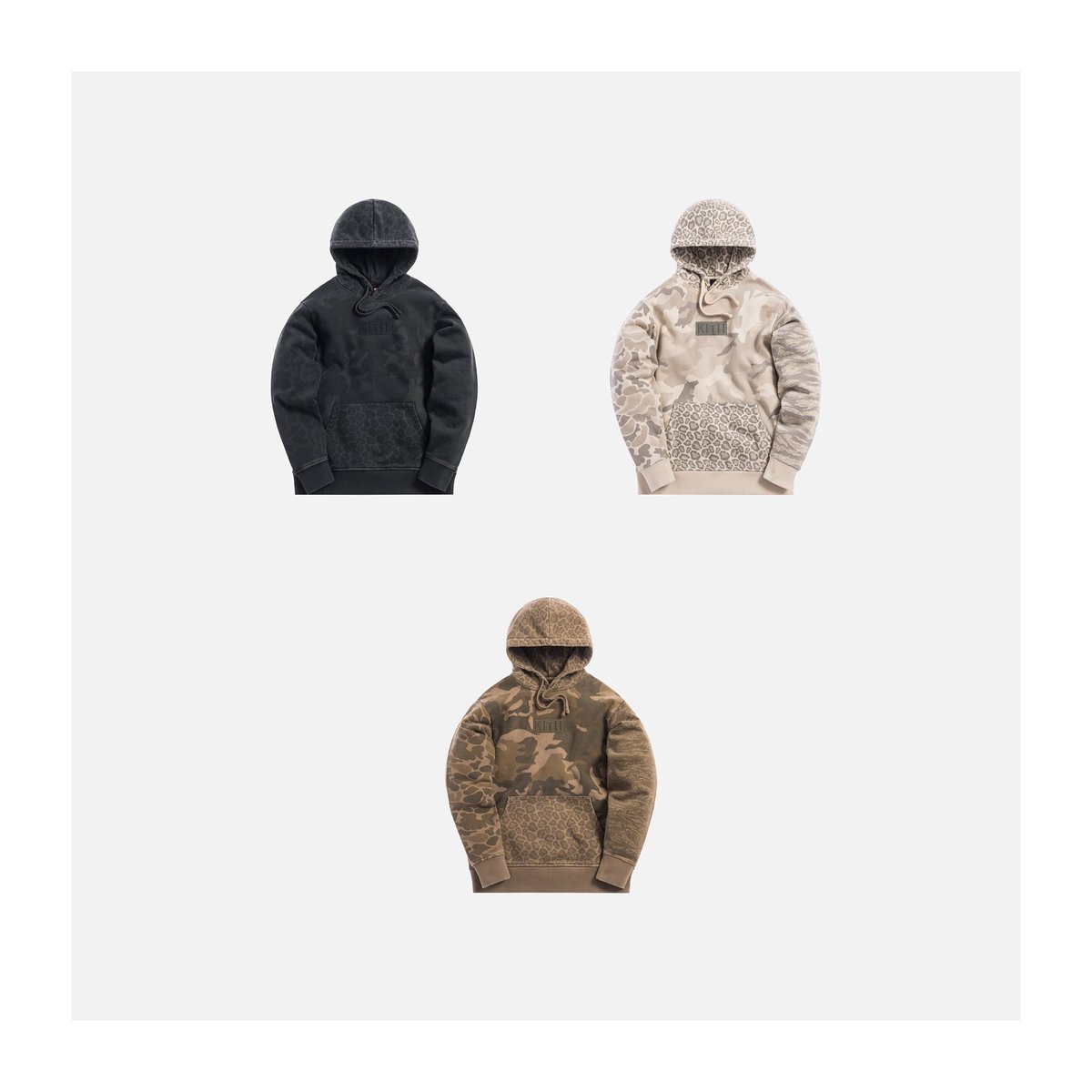 kith camo hoodie