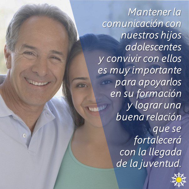 ProSuperacionVe's tweet photo. Tema de la semana: DIÁLOGO CON LOS HIJOS ADOLESCENTES
Además de la buena comunicación, el constante cariño y confianza que le demostremos a nuestros hijos, hará que ellos se acerquen a nosotros cuando tengan algún problema. https://t.co/9Szod70XOd