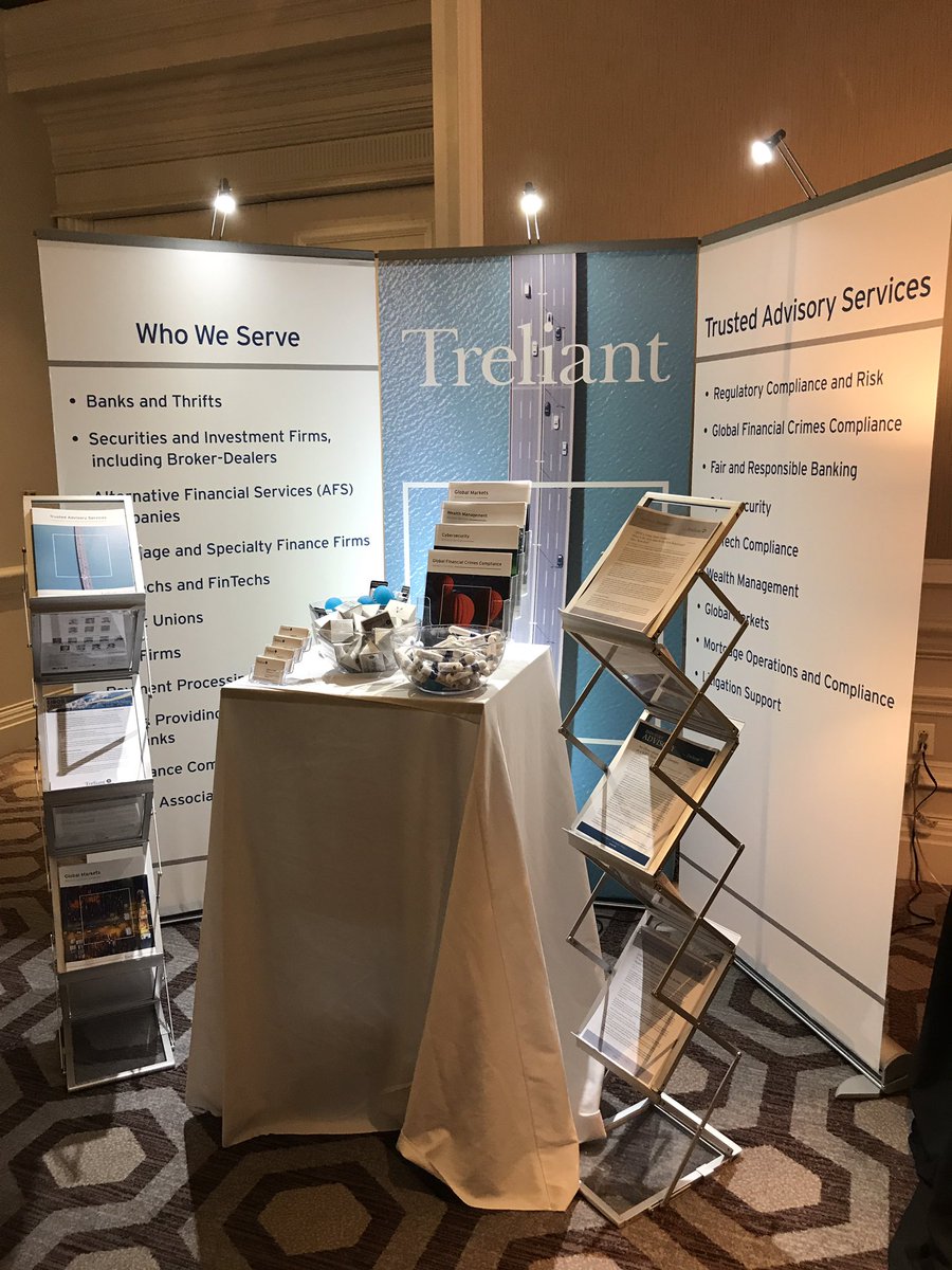 IIBnews's tweet photo. At the #iibawc19? Visit the @Treliant booth. https://t.co/68vEyEmSmm
