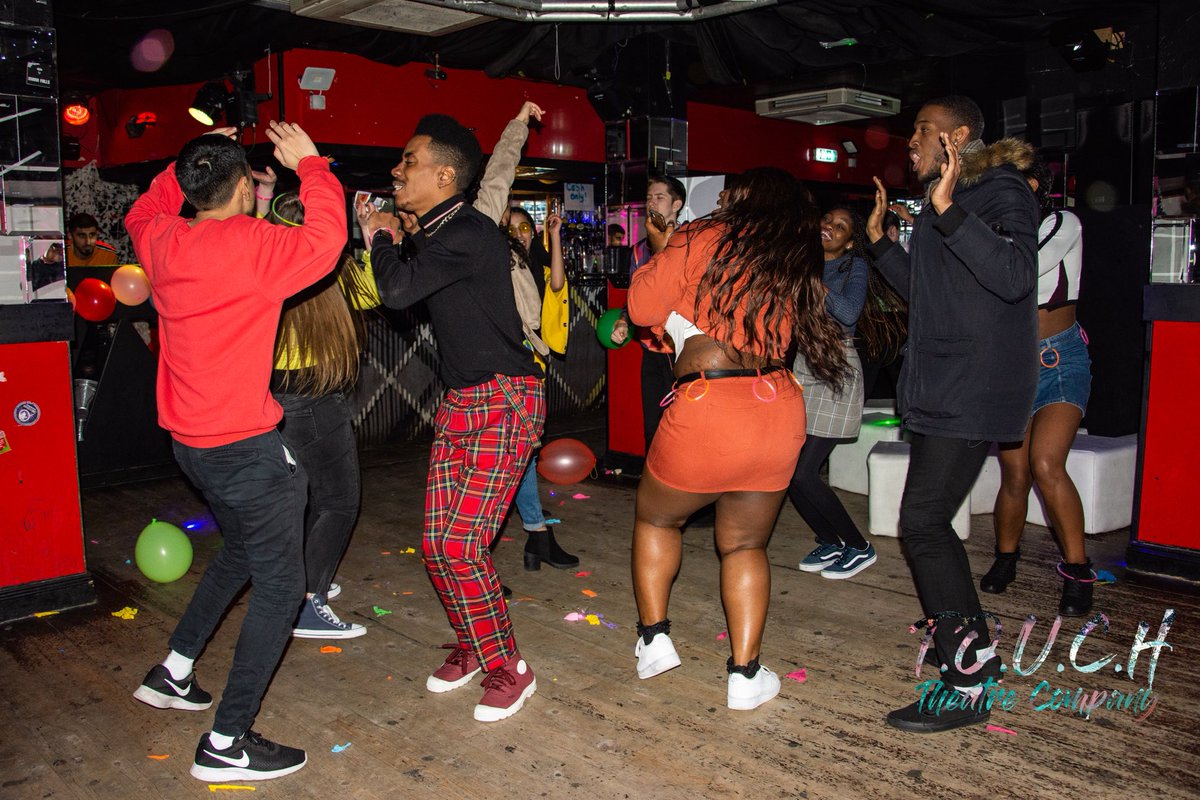 TOUCHTheatreCo's tweet photo. We’d just like to say thank you to those that came to our fundraiser event on Friday!!! Despite the disappointing number of people that turned up to support us, we did make the most of our night 🎈🎉🤪 https://t.co/1Pi51Yhx7m