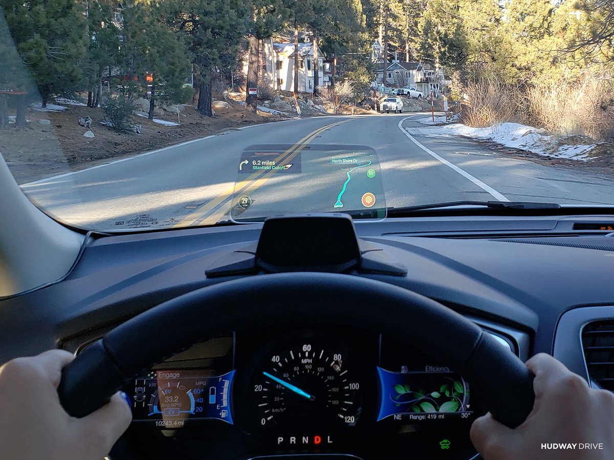 HUDWAY Drive offers #3 ways to connect to a smartphone: 
using BLE (#Bluetooth Low Energy) connection, HUDWAY Drive mirroring protocol or over AirPlay/Miracast.

Check out our Help Center to learn more: hudway.zendesk.com/hc/en-us/artic…