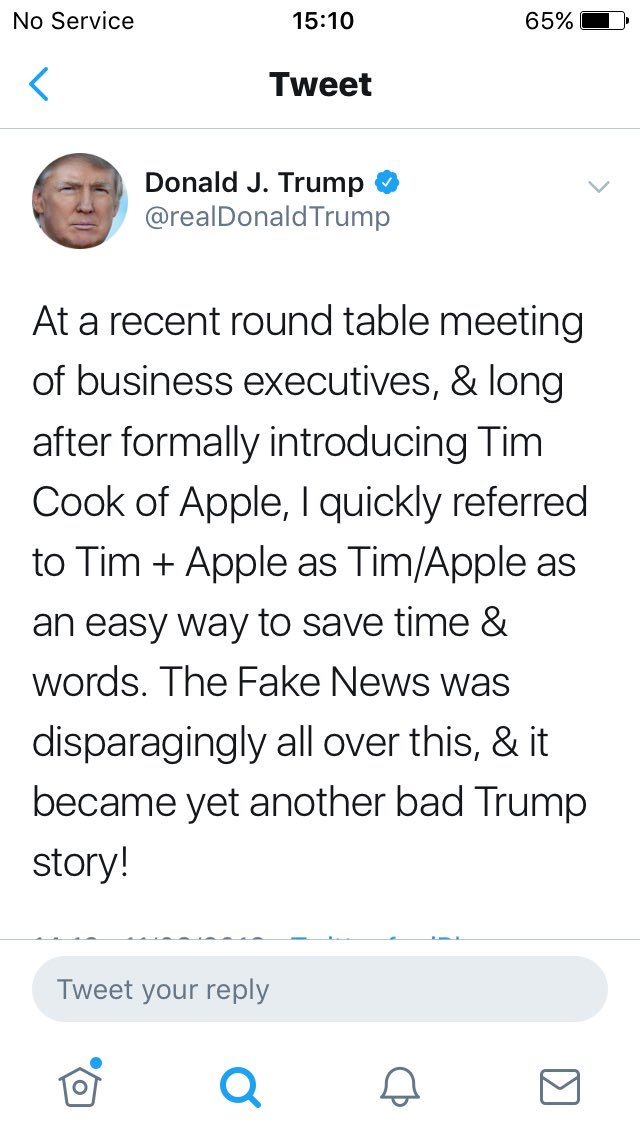 "An easy way to save time &amp; words". People, we are officially THROUGH the looking glass ...