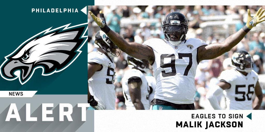 Eagles expected to sign DE Malik Jackson to three-year, $30M deal. (via. 