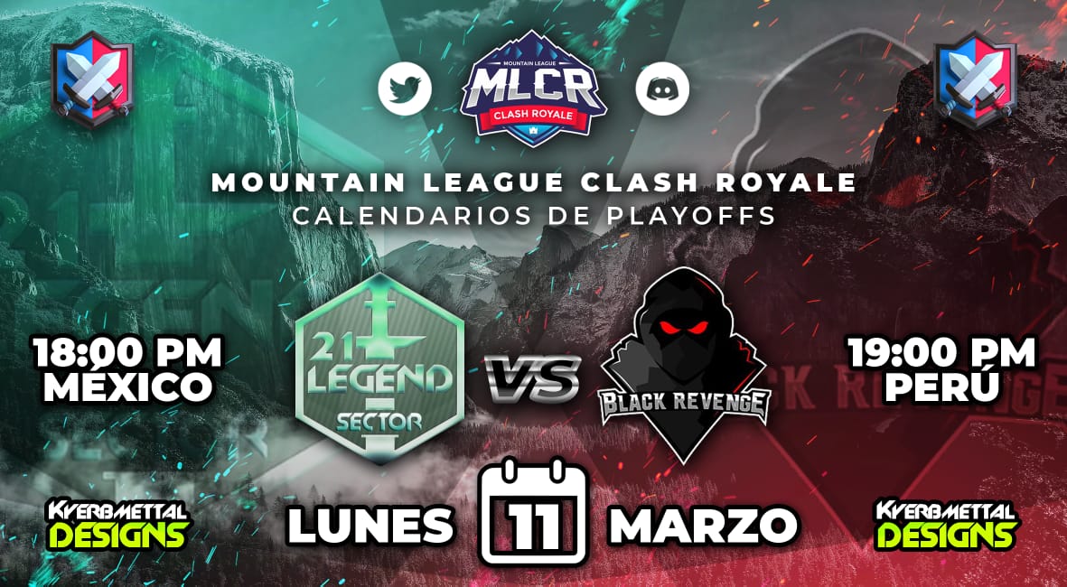 🔴OCTAVOS DE FINAL🔴
Hoy tenemos un gran enfrentamiento en punto de las 18:00pm hora CDMX.
@Sector_21Legend vs @BlackRevenge_OF