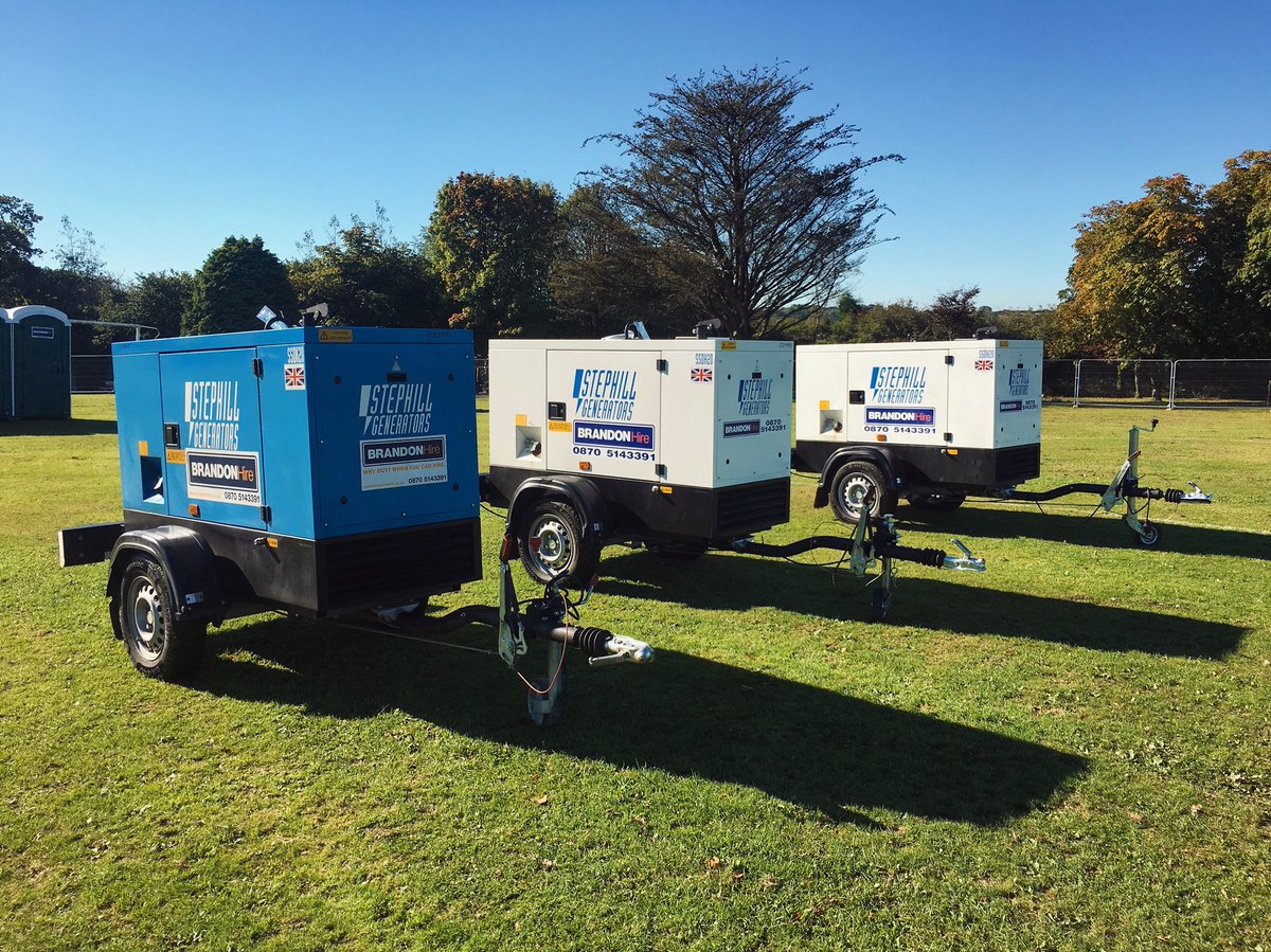 Supplying power in the summer☀️ #brandonhirestation #eventprofs #eventsupplier #eventhire #generatorhire #eventpower #summerfestival #festivalseason