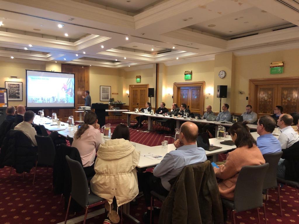 stuartrawling's tweet photo. Great day with with multiple UK transportation &amp; policing agencies as well as other key large end users at the ⁦@ONVIF⁩ end user conference in Bristol UK.  A lot of longtime @pelcovideo customers happy we are leading in the development of open standards! https://t.co/frhlguBq5h