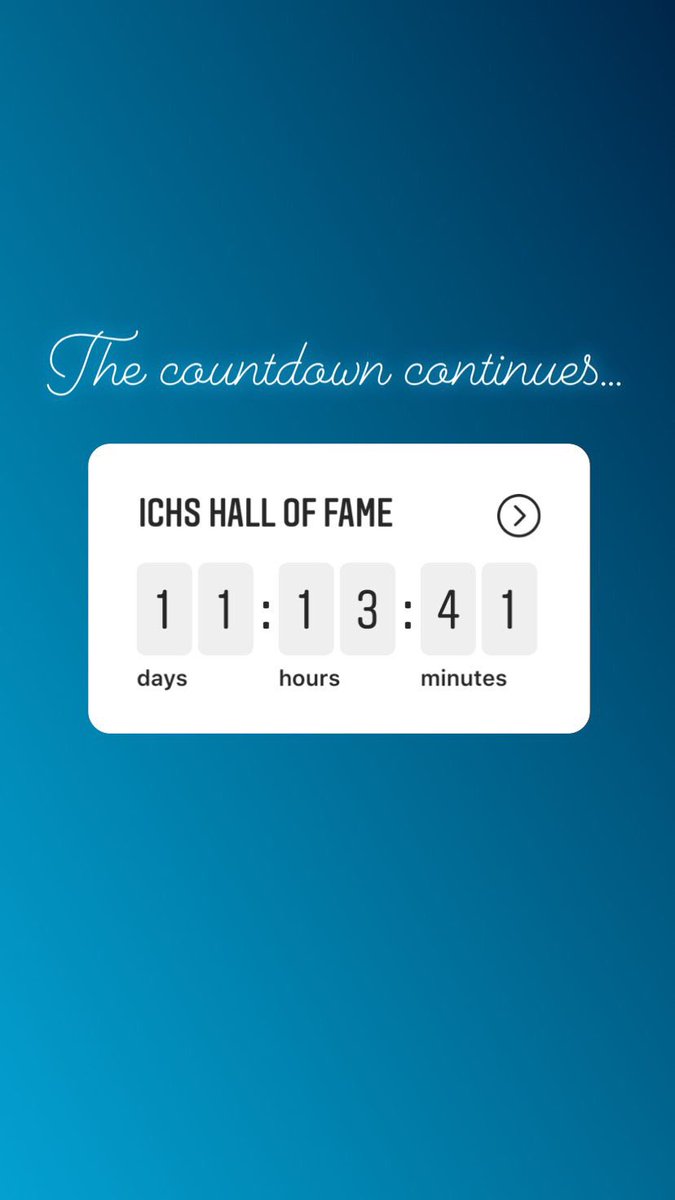 The countdown continues🍾