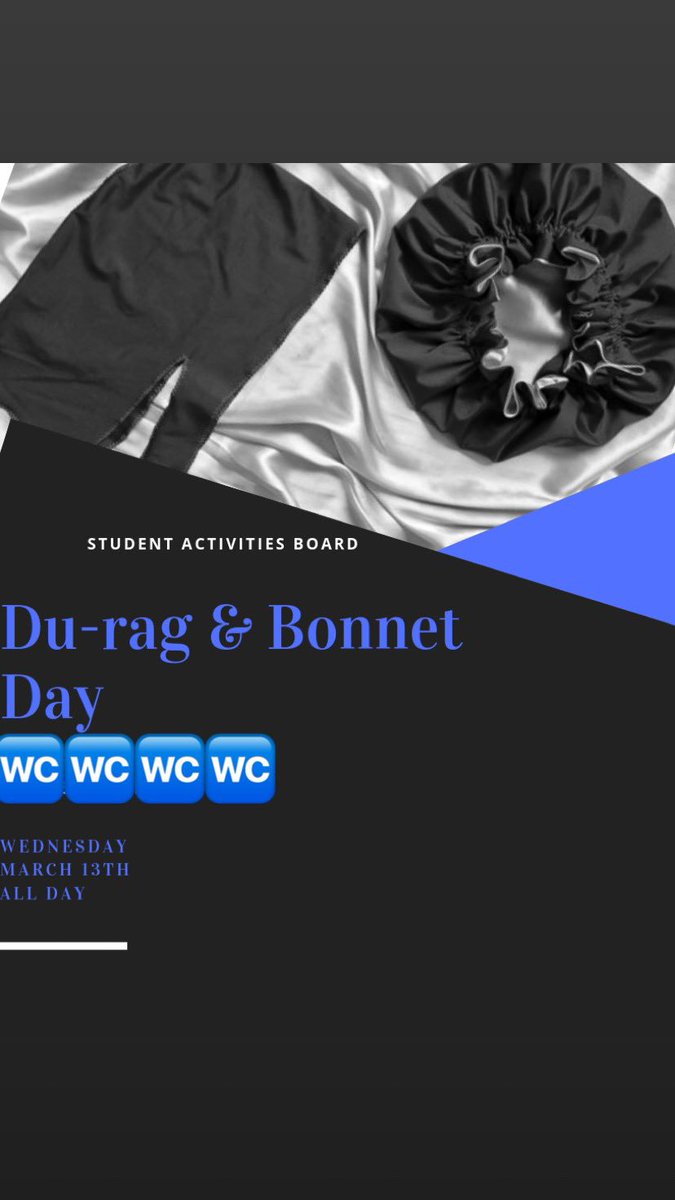 sab_wesley's tweet image. THIS WEDNESDAY DU-RAG &amp;amp; BONNET DAY ‼️ Show off your best du-raf and bonnet 🚾‼️