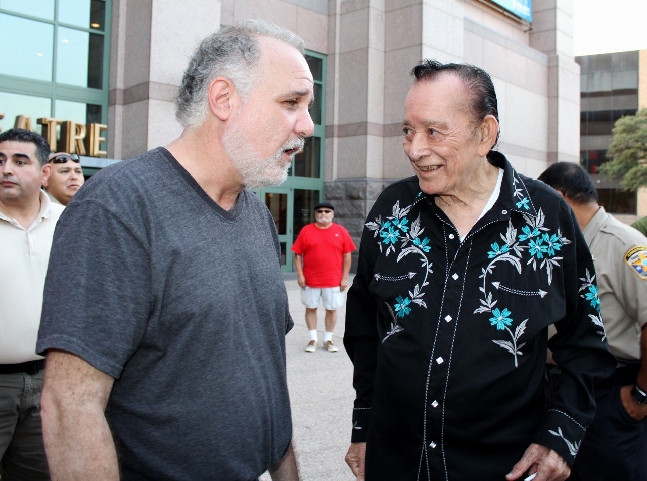 Happy 80th Birthday to a true legend, accordion master Flaco Jimenez!
\"Texas Tornado, you old son of a gun\".... 